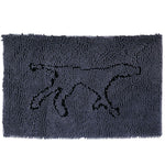 Tall Tails Dog Wet Paw Bath Mat Charcoal