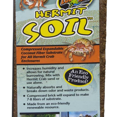 Zoo Med Hermit Soil Coconut Fiber Substrate Natural 1ea/650 g