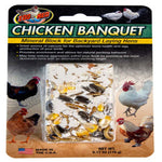 Zoo Med Chicken Banquet Mineral Block for Backyard Laying Hens Multi-Color 1ea/6.17 oz