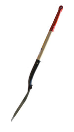 14.5-inch Irrigation spade, wood handle, overall length 43.5-inch, see notes on last page